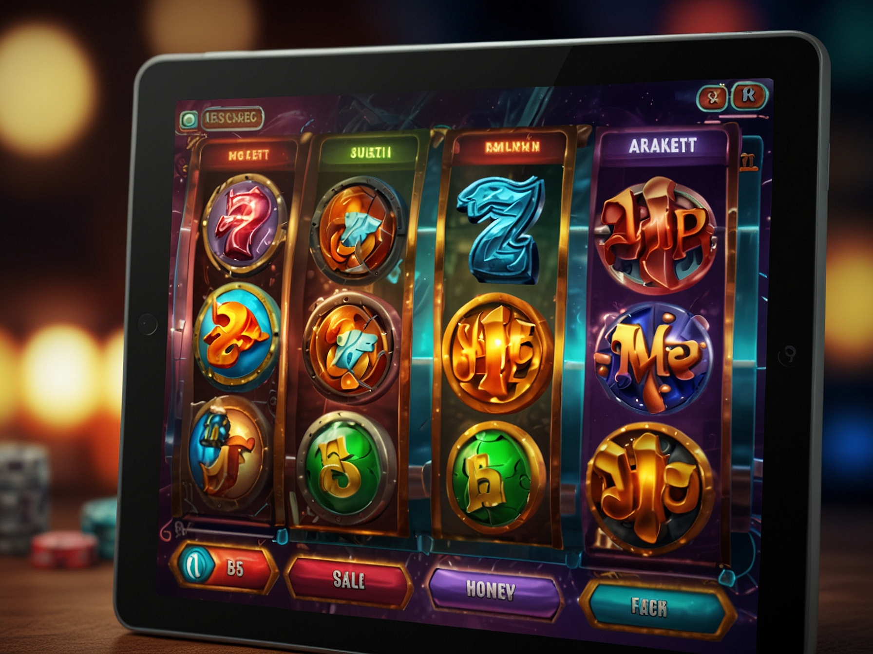 Baner automatów do gry